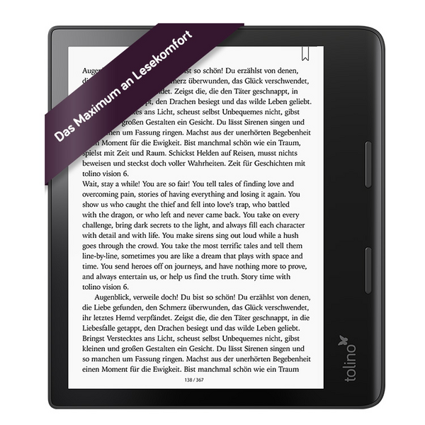 Produktbild eReader tolino epos 3