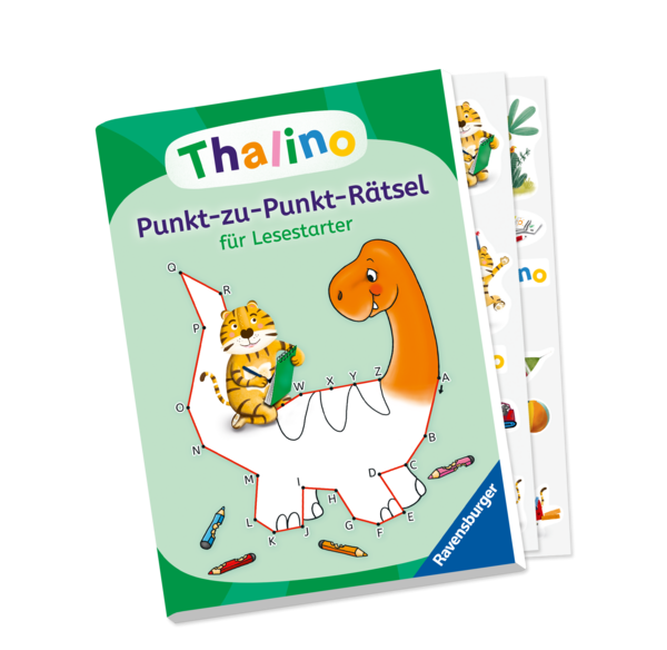 Produktbild THALINO Punkt zu Punkt Rätsel für Lesestarter