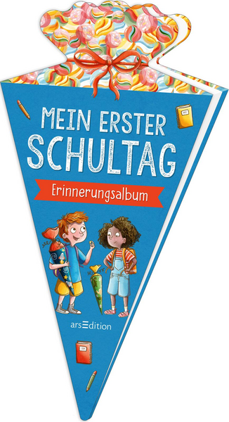 Produktbild Mein erster Schultag – Erinnerungsalbum in Schultüten-Form