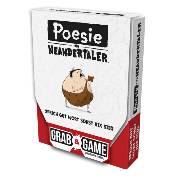 Produktbild Poesie für Neandertaler: Grab & Game
