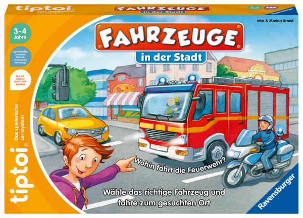 Produktbild tiptoi® Fahrzeuge in der Stadt - ab 3 Jahre