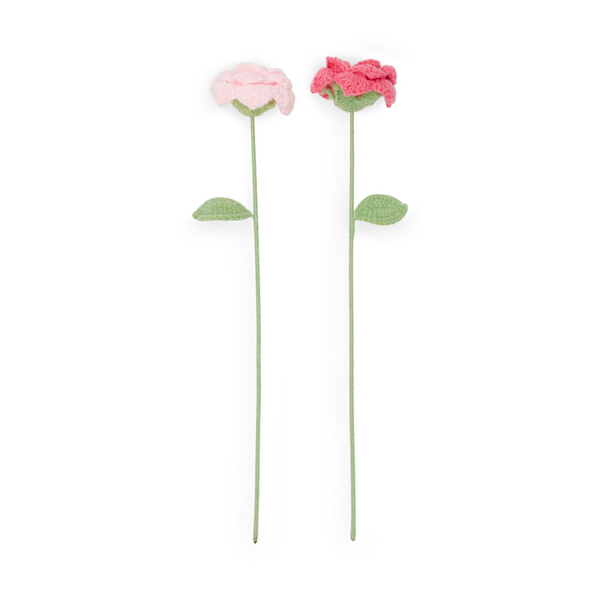 Produktbild Häkelblume Pfingstrosen - sortiert, 1 Stück