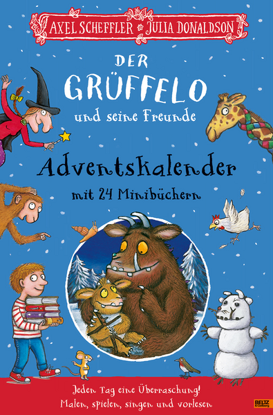 Produktbild Der Grüffelo und seine Freunde. Adventskalender mit 24 Minibüchern