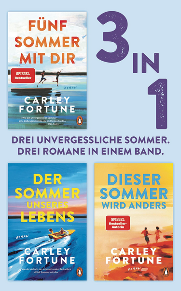 Produktbild Fünf Sommer mit dir / Der Sommer unseres Lebens / Dieser Sommer wird anders