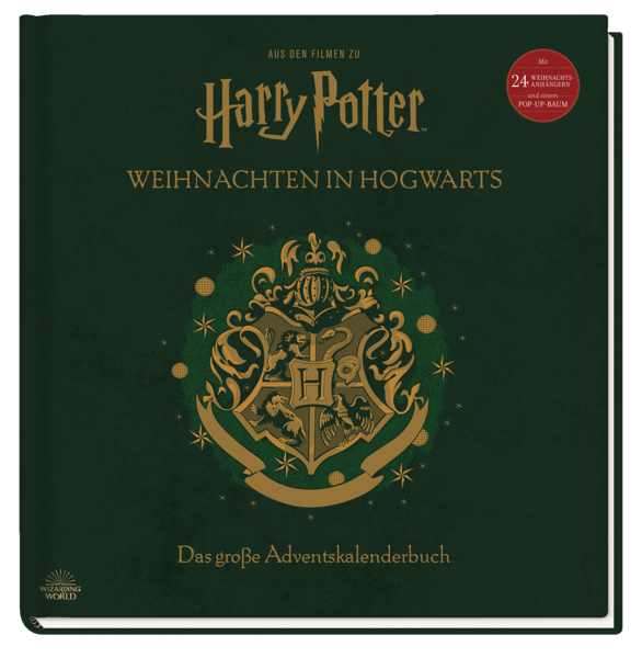 Produktbild Aus den Filmen zu Harry Potter: Weihnachten in Hogwarts: Das große Adventskalenderbuch