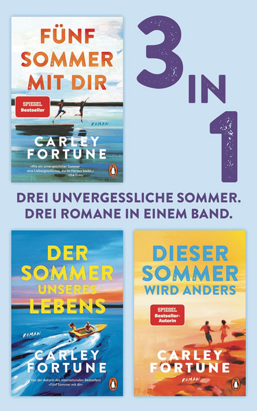 Produktbild Fünf Sommer mit dir / Der Sommer unseres Lebens / Dieser Sommer wird anders
