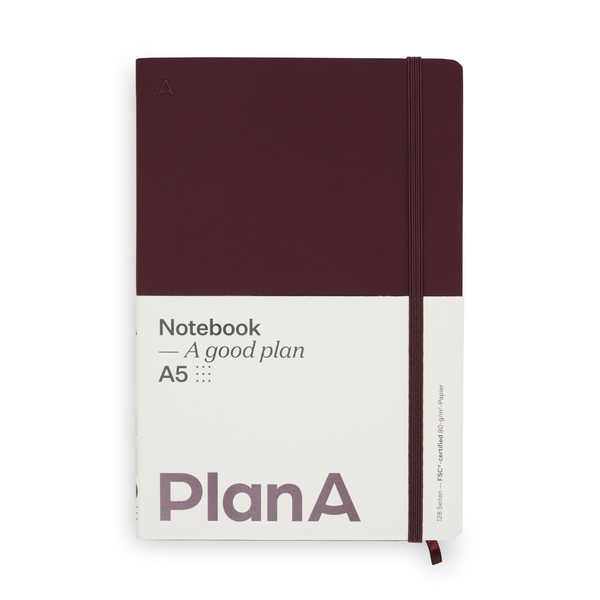 Produktbild Notizbuch A5 Softcover Cozy Fig Punktiert, 128 Seiten