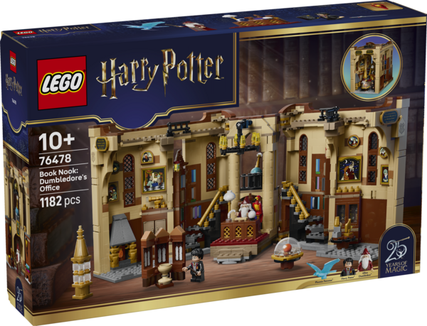 Produktbild LEGO® Harry Potter Bücherstütze: Dumbledores Büro 