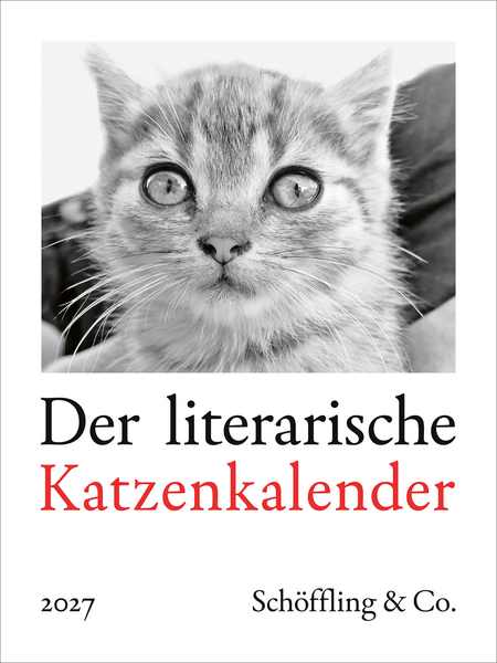 Produktbild Der literarische Katzenkalender 2027