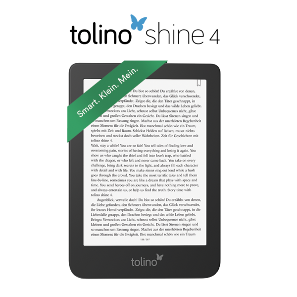 Produktbild eReader tolino shine 4