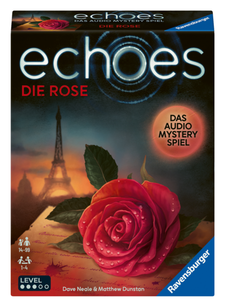 Produktbild echoes Die Rose – Hörspiel trifft Gesellschaftsspiel ab 14 Jahren