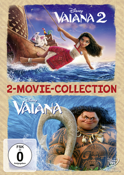 Produktbild Vaiana 1+2 [2 DVDs]