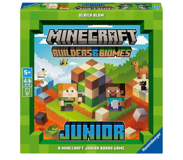 Produktbild Minecraft Builders & Biomes Junior - Kinderspiel ab 5 Jahre
