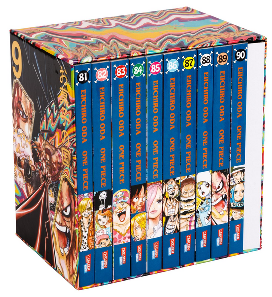 Produktbild One Piece Sammelschuber 9: Whole Cake Island (inklusive Band 81-90)