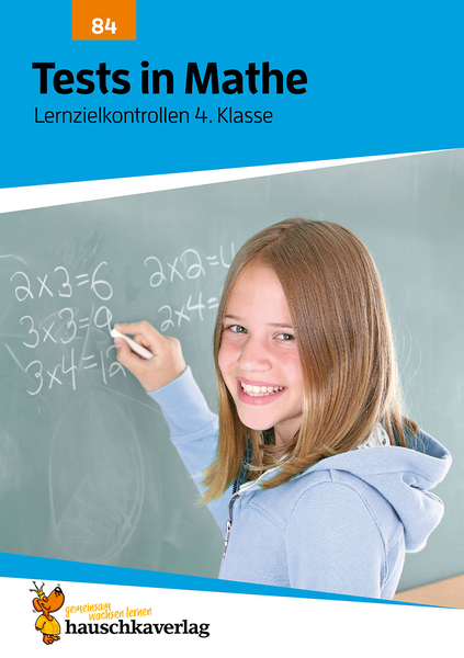 Produktbild Übungsheft mit Tests in Mathe 4. Klasse