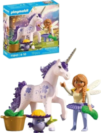 Produktbild PLAYMOBIL 71843 Sammeleinhorn Glückslavendel mit Fee