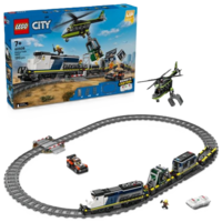 Produktbild LEGO City 60508 Überfall auf den Polizeizug, Spielzeug Hubschrauber