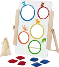 Produktbild Zielwurfspiel für Klein und Groß, beidseitig bespielbar