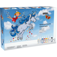 Produktbild KREUL Window Color Set Glitzerwelt 6 x 80 ml