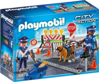 Produktbild PLAYMOBIL® 6878 Polizei-Straßensperre