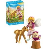 Produktbild PLAYMOBIL 71844 Goldenes Einhornfohlen mit Fee