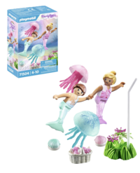 Produktbild PLAYMOBIL 71504 Meerjungfrauen-Kinder mit Quallen