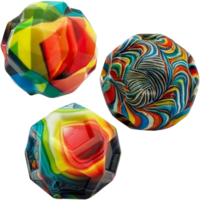 Produktbild Schildkröt 970144 - High Bounce Bälle 3er Set, Gummiball flummiähnlich, 6,3cm