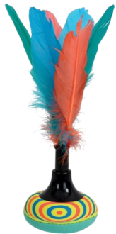Produktbild Schildkröt 970147 - Neopren Peteca, Hand-Federball, Indiaca, 24cm