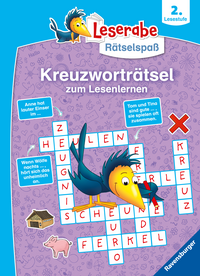 Produktbild Leserabe Rätselspaß - Kreuzworträtsel zum Lesenlernen (2. Lesestufe)