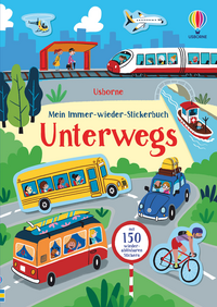 Produktbild Mein Immer-wieder-Stickerbuch: Unterwegs
