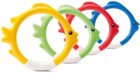 Produktbild Intex Tauchringe ''Fish Ring'', 4er Set, 4 Farben